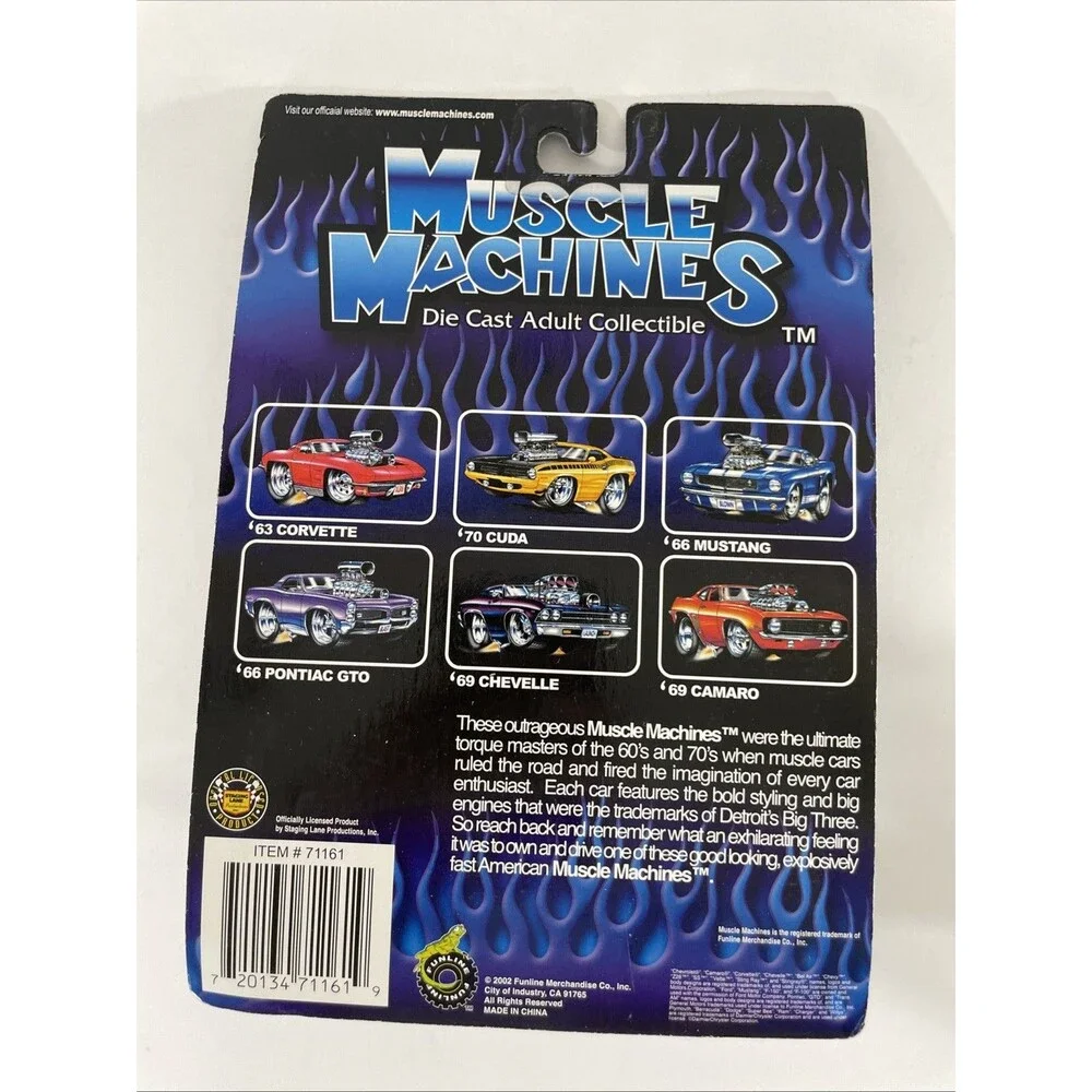 Muscle Machines 1967 Chevy Nova Collectible Toy Car